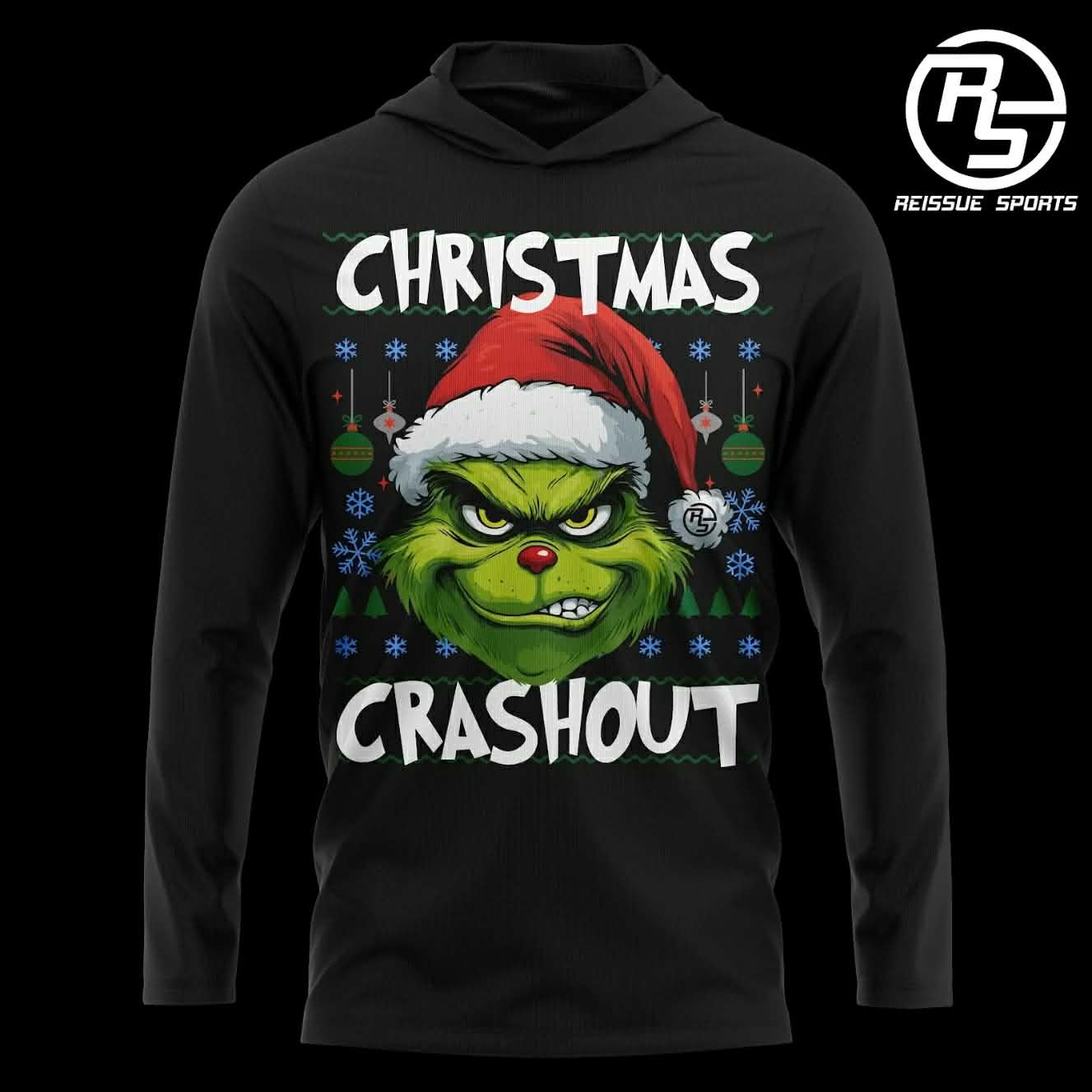 Grinch Black Lightweight Hoodie