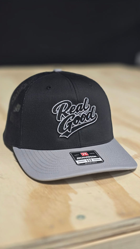 Black/Silver Real Good Hat